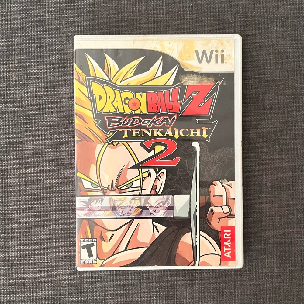 Dragon Ball Z Budokai Tenkaichi 2 Nintendo Wii Game